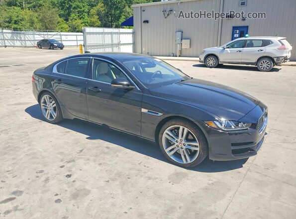 SAJAE4EV9JCP18603 2018 JAGUAR XF Black Front right