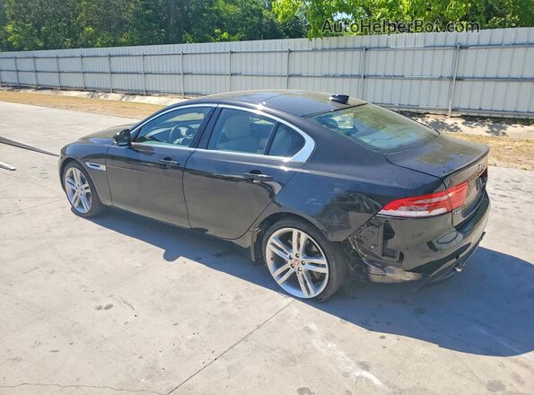 SAJAE4EV9JCP18603 2018 JAGUAR XF Black Rear left