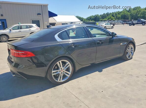 SAJAE4EV9JCP18603 2018 JAGUAR XF Black Rear right