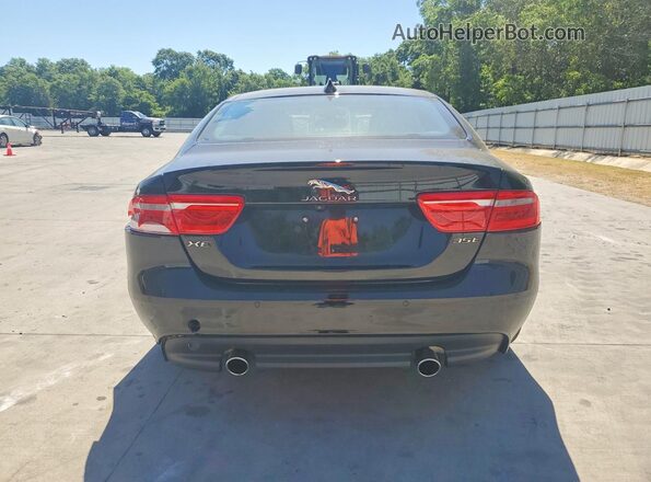 SAJAE4EV9JCP18603 2018 JAGUAR XF Black Rear view