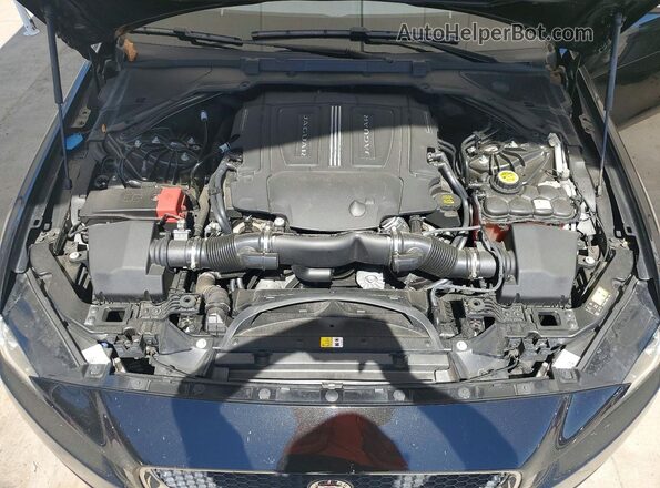 SAJAE4EV9JCP18603 2018 JAGUAR XF Black Rear interior view