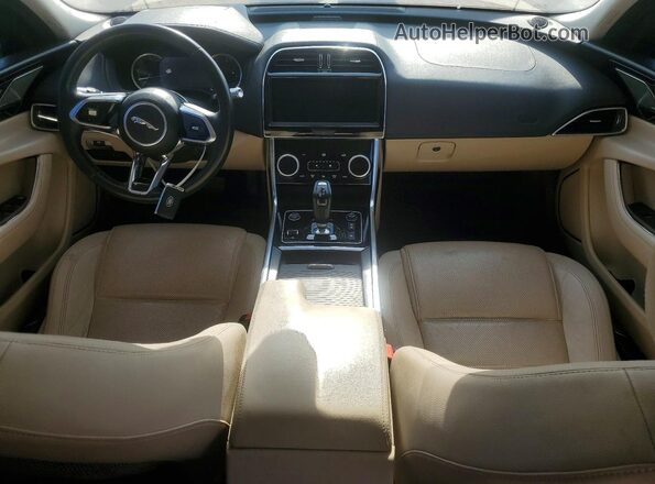 SAJAE4FX3LCP60249 2020 JAGUAR XF Black Vista del salpicadero