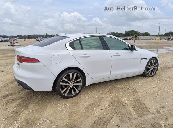 SAJAE4FX5LCP63606 2020 JAGUAR XF White Задня права чверть