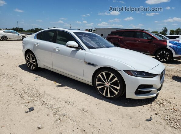 SAJAE4FX5LCP63606 2020 JAGUAR XF White Вид задніх сидінь