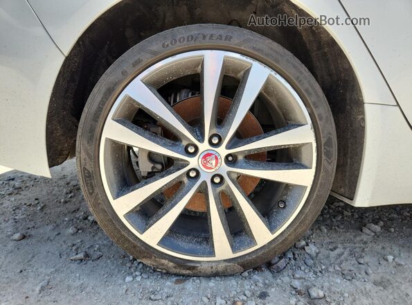 SAJAE4FX5LCP63606 2020 JAGUAR XF White Вид щитка приладів