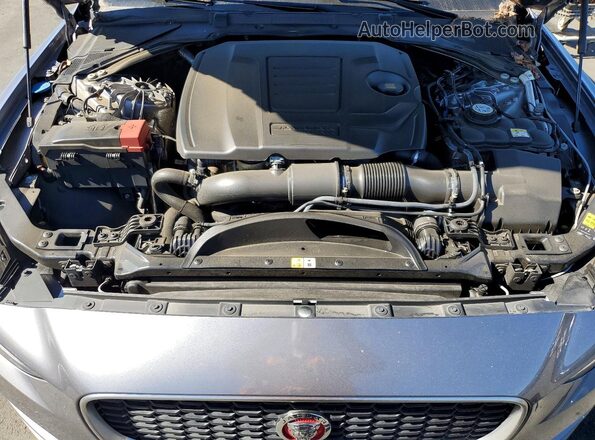 SAJAE4FX6LCP64165 2020 JAGUAR XF Угольный Вид задней части салона