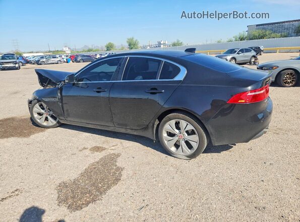 SAJAE4FX8JCP25638 2018 JAGUAR XF Black Tył lewy
