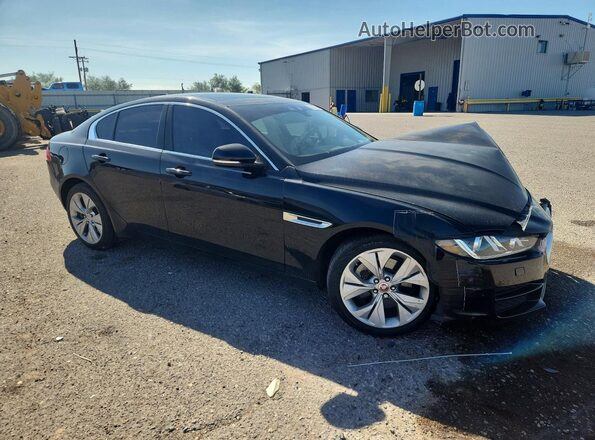 SAJAE4FX8JCP25638 2018 JAGUAR XF Black Przód prawy
