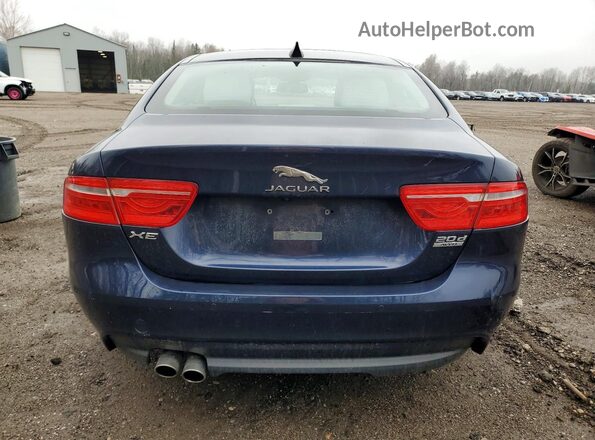 SAJAJ4BN0HA968561 2017 JAGUAR XF Blue Вид ззаду