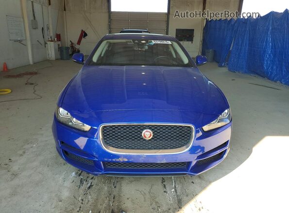 SAJAJ4BN5HA976672 2017 JAGUAR XF Blue წინა ხედი