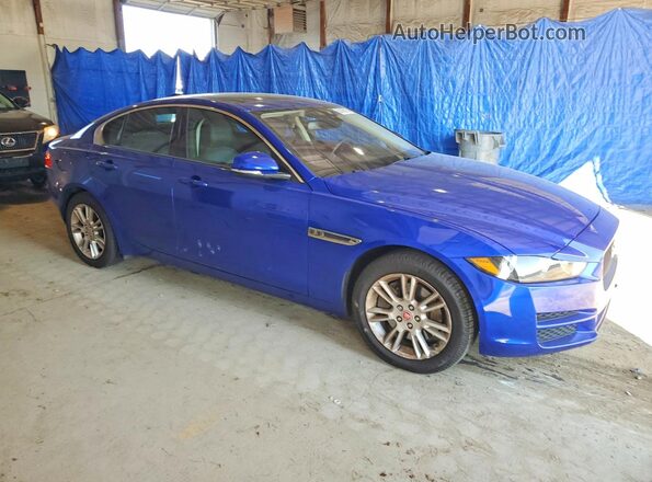SAJAJ4BN5HA976672 2017 JAGUAR XF Blue წინა მარჯვენა