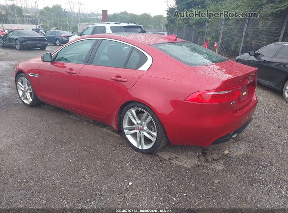 SAJAJ4BV2HA972269 2017 JAGUAR XF Red Задня ліва чверть
