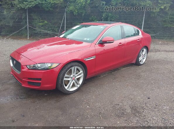 SAJAJ4BV2HA972269 2017 JAGUAR XF Red Передня ліва чверть