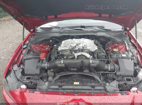 SAJAJ4BV2HA972269 2017 JAGUAR XF Red Вид ззаду