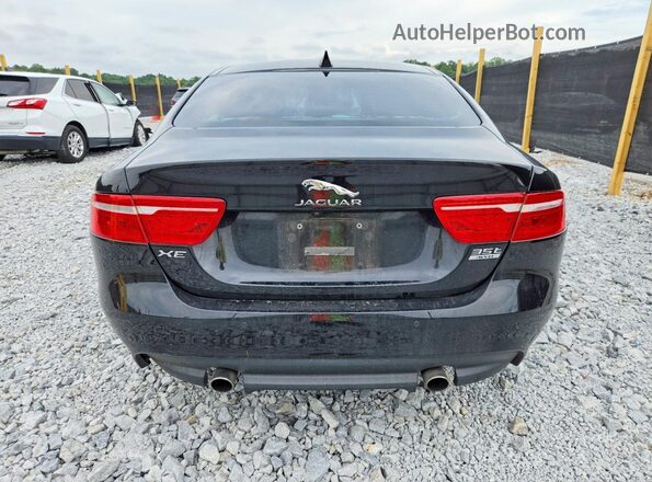 SAJAJ4BV6HA972484 2017 JAGUAR XF Black Widok z tyłu