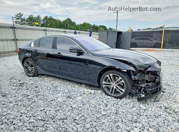 SAJAJ4BV6HA972484 2017 JAGUAR XF Black Przód prawy