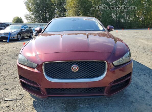 SAJAJ4BV8HA964211 2017 JAGUAR XF Red Вид спереду