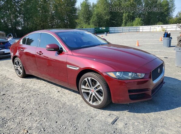 SAJAJ4BV8HA964211 2017 JAGUAR XF Red Передня права чверть