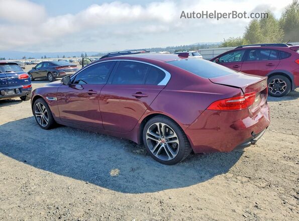 SAJAJ4BV8HA964211 2017 JAGUAR XF Red Задня ліва чверть