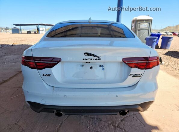 SAJAJ4FX7LCP64476 2020 JAGUAR XF Белый Вид сзади