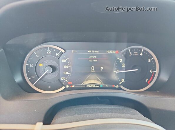 SAJAJ4FX7LCP64476 2020 JAGUAR XF Белый Вид щитка приборов