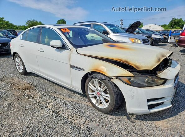 SAJAJ4FX8JCP37610 2018 JAGUAR XF White Przód prawy