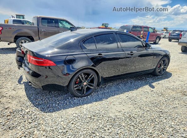 SAJAK4BV0HA969478 2017 JAGUAR XF Black Trasero derecho