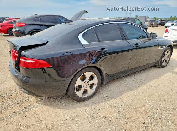 SAJAR4BG2HA975280 2017 JAGUAR XF Black Задня права чверть