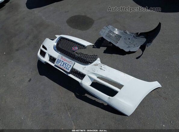 SAJAR4BG7HA976795 2017 JAGUAR XF White Vista del cuadro de instrumentos