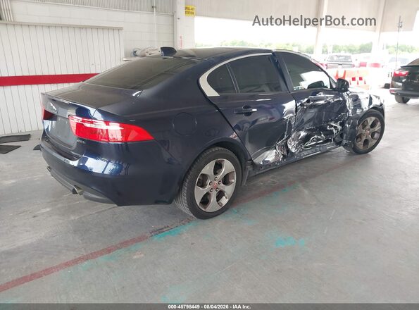 SAJAR4FX1JCP34833 2018 JAGUAR XF Blue უკანა მარჯვენა