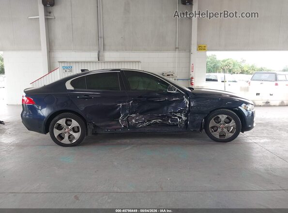 SAJAR4FX1JCP34833 2018 JAGUAR XF Blue უკანა სალონის ხედი
