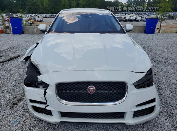 SAJAR4FX2JCP34422 2018 JAGUAR XF White წინა ხედი