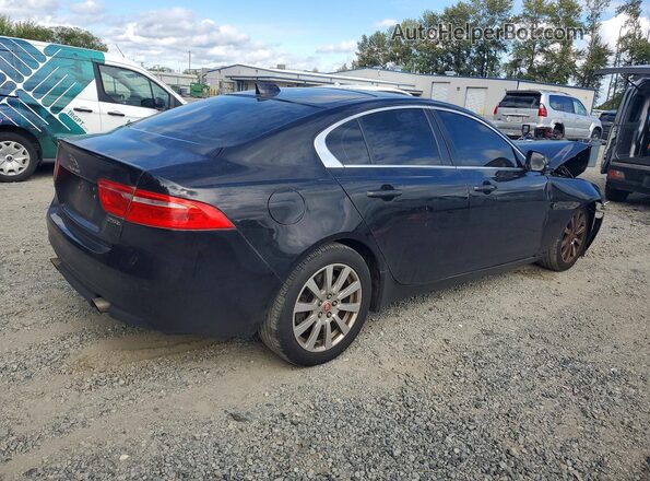 SAJAR4FX6KCP48194 2019 JAGUAR XF Черный Задняя правая четверть