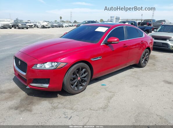SAJBD4BN2HCY31170 2017 JAGUAR XF Red Передня ліва чверть