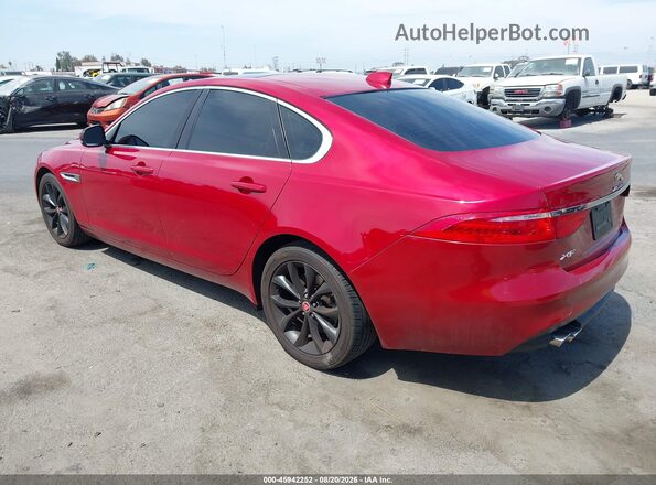 SAJBD4BN2HCY31170 2017 JAGUAR XF Red Задня ліва чверть