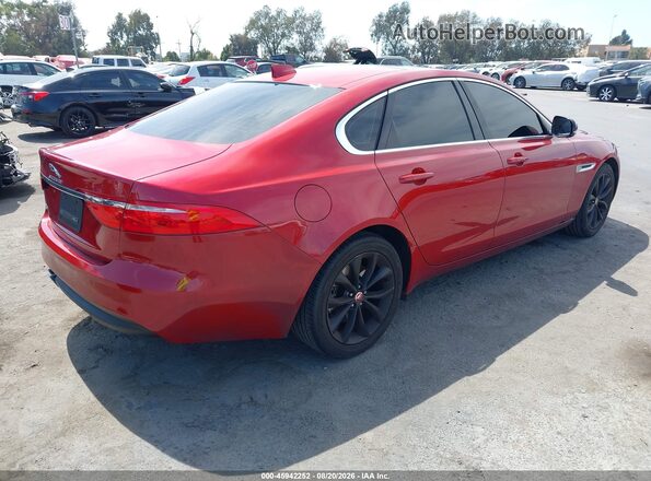 SAJBD4BN2HCY31170 2017 JAGUAR XF Red Задня права чверть