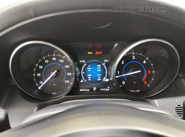 SAJBD4BNXHCY36116 2017 JAGUAR XF Gray Вид щитка приладів