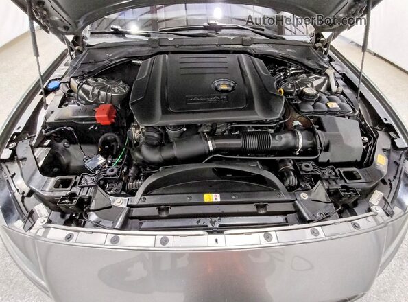SAJBD4BNXHCY36116 2017 JAGUAR XF Gray Вид задньої частини салону