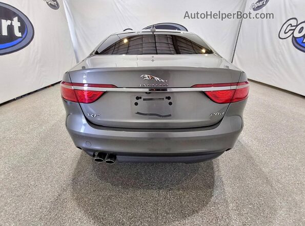 SAJBD4BNXHCY36116 2017 JAGUAR XF Gray Вид ззаду