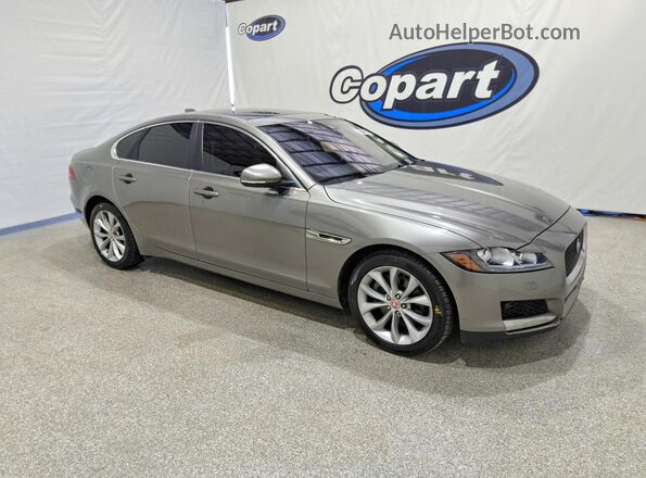 SAJBD4BNXHCY36116 2017 JAGUAR XF Gray Передня права чверть