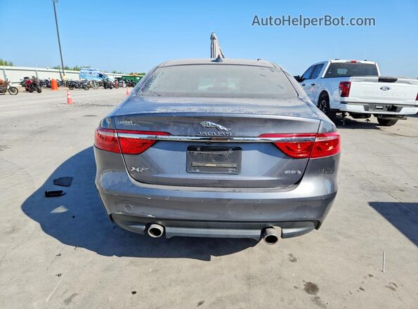 SAJBD4BV2GCY16215 2016 JAGUAR XF Gray Widok z tyłu