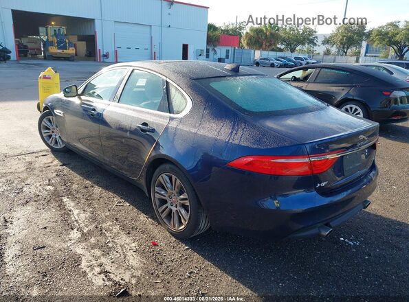 SAJBD4BV8GCY22441 2016 JAGUAR XF Dark Blue Rear left