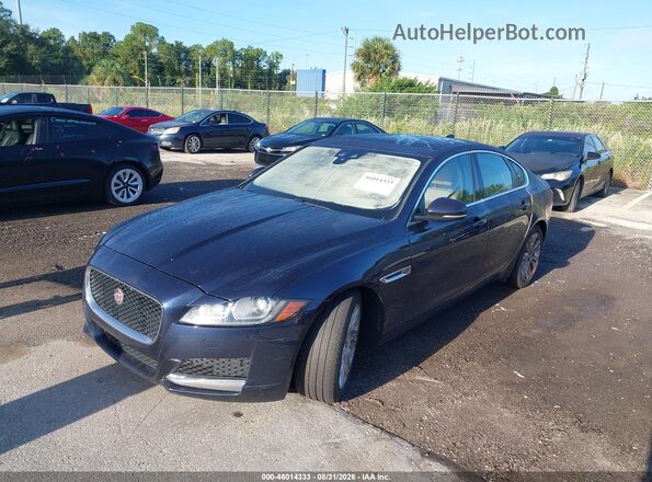 SAJBD4BV8GCY22441 2016 JAGUAR XF Dark Blue Front left