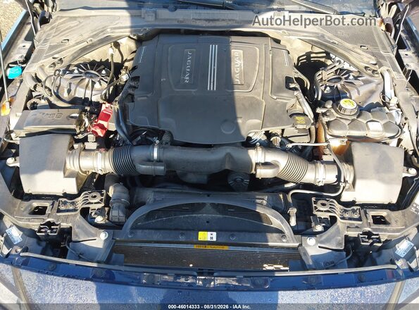 SAJBD4BV8GCY22441 2016 JAGUAR XF Dark Blue Rear view