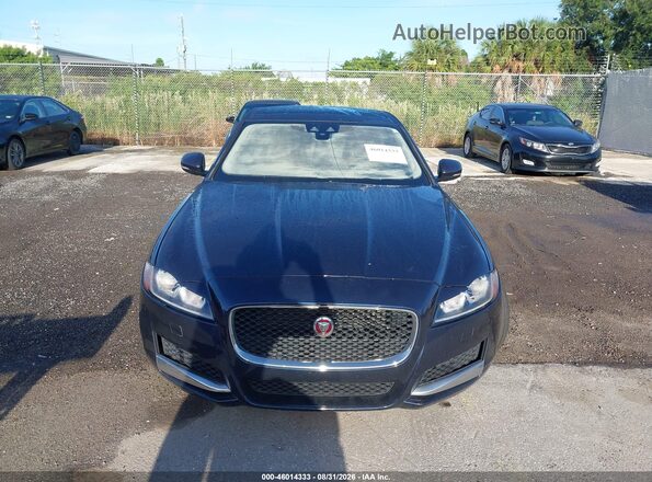 SAJBD4BV8GCY22441 2016 JAGUAR XF Dark Blue Front view