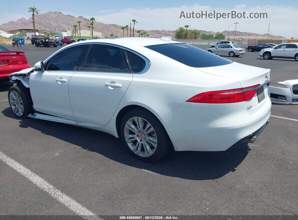 SAJBD4BVXHCY44572 2017 JAGUAR XF White Tył lewy