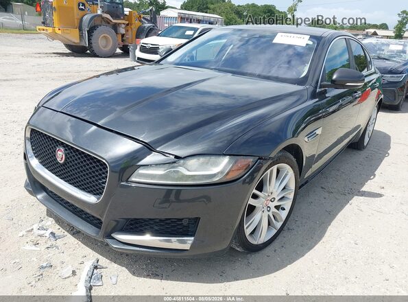 SAJBE4BV3GCY09884 2016 JAGUAR XF Серый Вид спереди