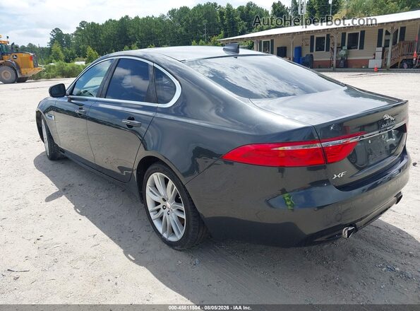 SAJBE4BV3GCY09884 2016 JAGUAR XF Серый Задняя левая четверть