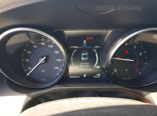 SAJBE4BV5HCY30396 2017 JAGUAR XF White Widok zestawu wskaźników