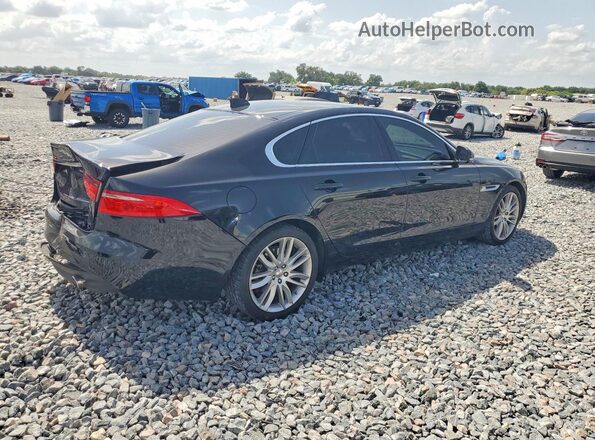 SAJBE4BV7GCY02873 2016 JAGUAR XF Black Tył prawy